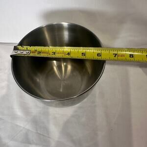 Vintage Sunbeam Countertop Mixer Stainless Small Bowl 6 1/4" Replacement Parts